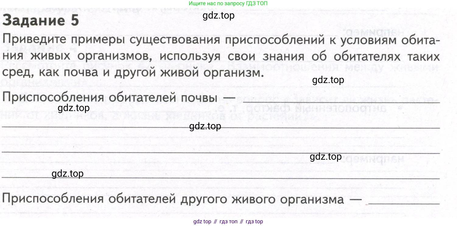 ГДЗ Биология, 9 класс рабочая тетрадь, автор: Сухова Тамара Сергеевна, издательство Просвещение, Москва, 2021, Часть 1, страница 41, номер 5, Условие