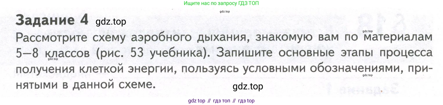 ГДЗ Биология, 9 класс рабочая тетрадь, автор: Сухова Тамара Сергеевна, издательство Просвещение, Москва, 2021, Часть 1, страница 58, номер 4, Условие
