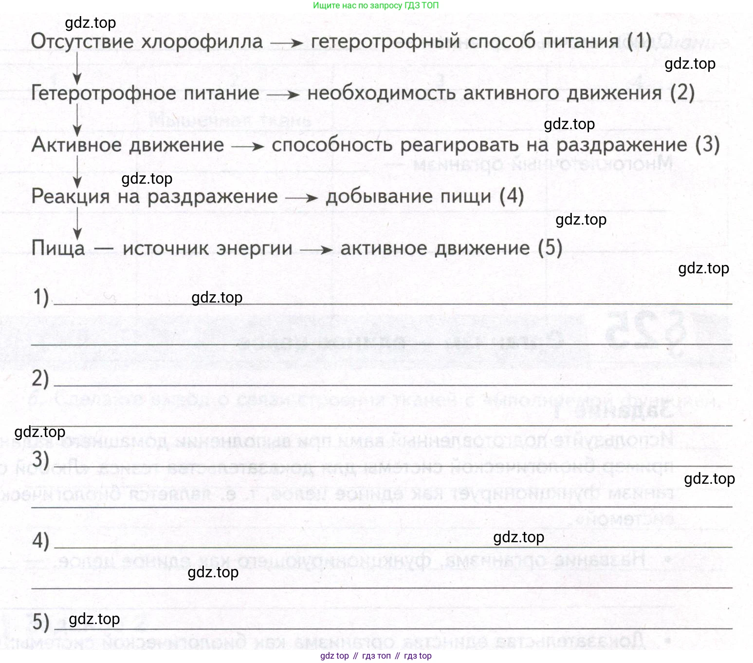 ГДЗ Биология, 9 класс рабочая тетрадь, автор: Сухова Тамара Сергеевна, издательство Просвещение, Москва, 2021, Часть 1, страница 79, номер 2, Условие (продолжение 2)