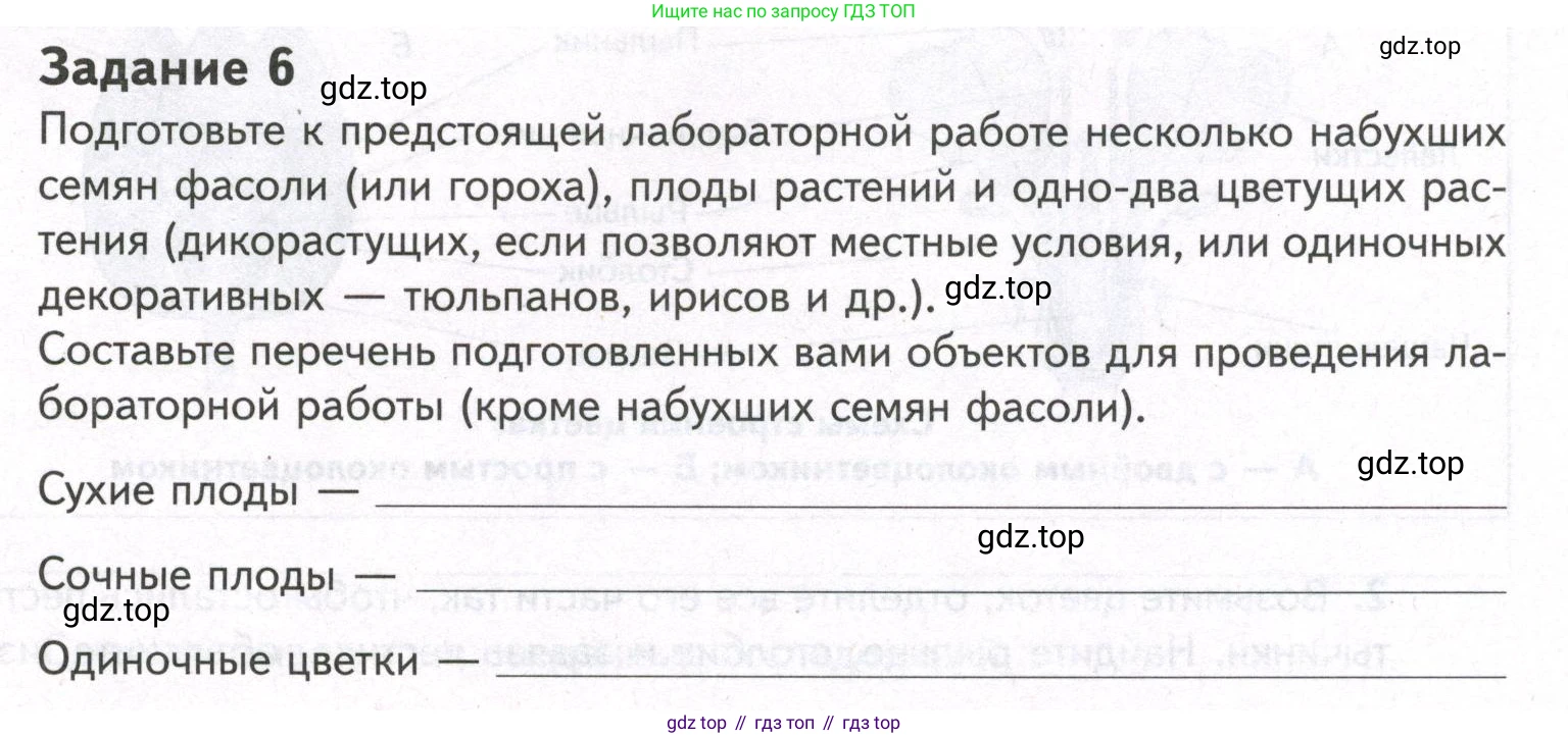 ГДЗ Биология, 9 класс рабочая тетрадь, автор: Сухова Тамара Сергеевна, издательство Просвещение, Москва, 2021, Часть 2, страница 21, номер 6, Условие