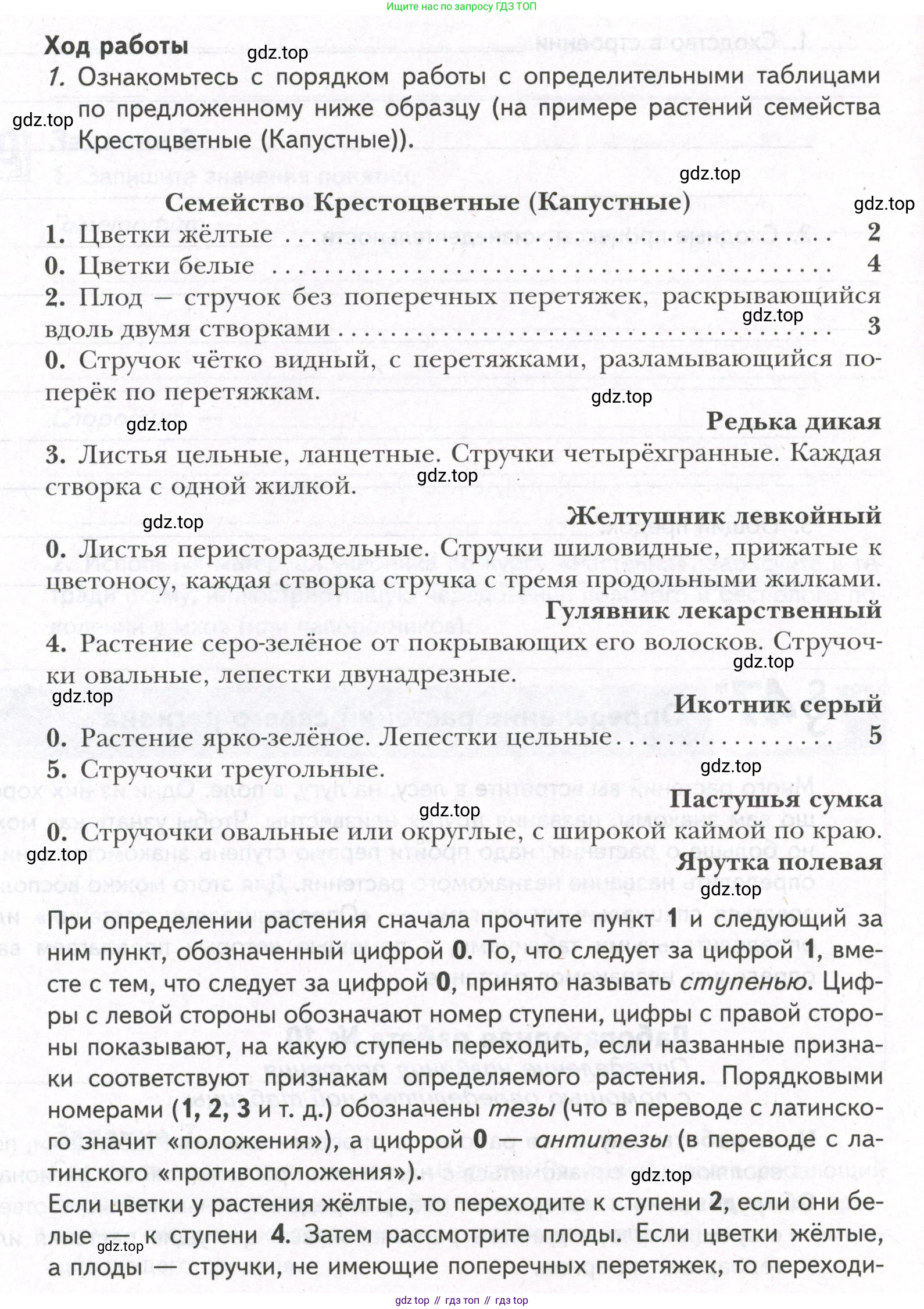 ГДЗ Биология, 9 класс рабочая тетрадь, автор: Сухова Тамара Сергеевна, издательство Просвещение, Москва, 2021, Часть 2, страница 59, номер 1, Условие (продолжение 2)
