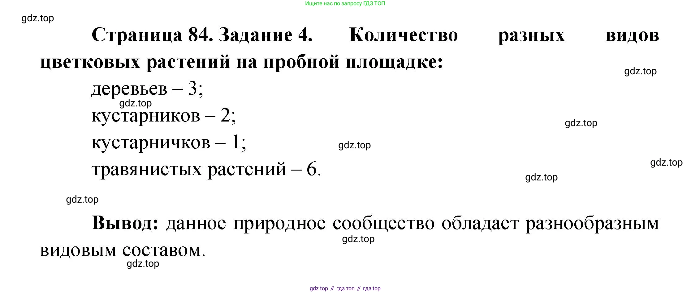 ГДЗ Биология, 9 класс рабочая тетрадь, автор: Сухова Тамара Сергеевна, издательство Просвещение, Москва, 2021, Часть 2, страница 84, номер 4, Решение