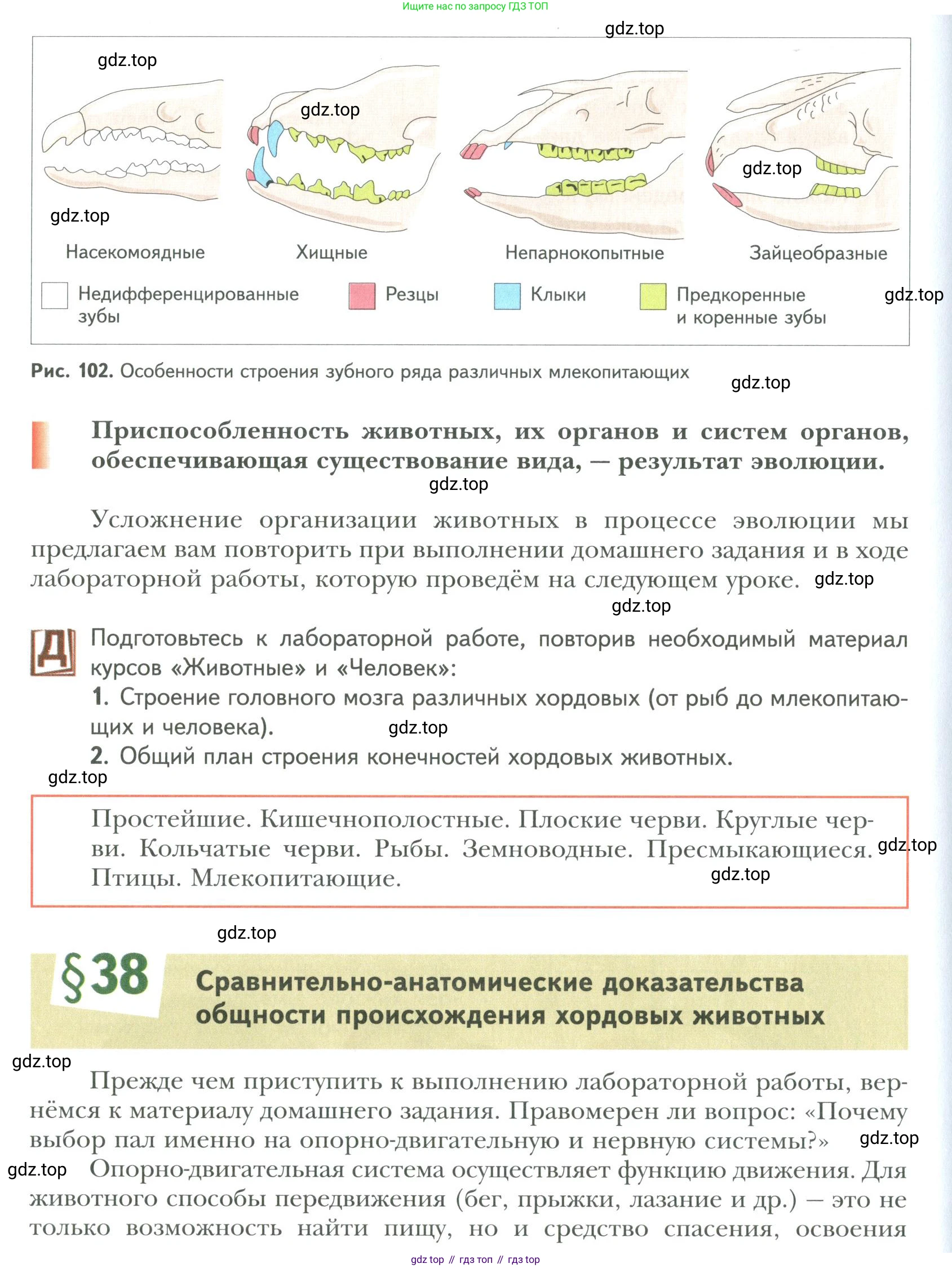 ГДЗ Биология, 9 класс Учебник, авторы: Сухова Тамара Сергеевна, Сарычева Наталия Юрьевна, Шаталова Светлана Петровна, Дмитриева Татьяна Андреевна, издательство Просвещение, Москва, 2021, страница 152, Условие