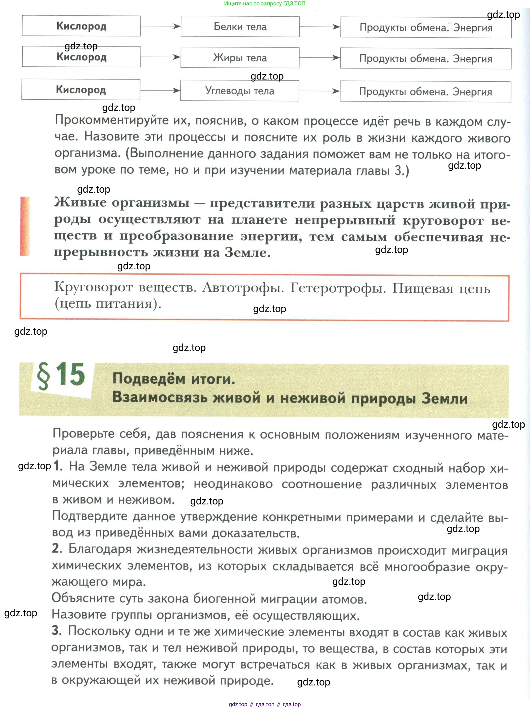 ГДЗ Биология, 9 класс Учебник, авторы: Сухова Тамара Сергеевна, Сарычева Наталия Юрьевна, Шаталова Светлана Петровна, Дмитриева Татьяна Андреевна, издательство Просвещение, Москва, 2021, страница 72, Условие