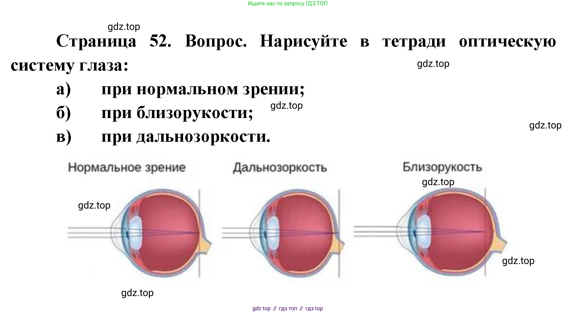 ГДЗ Биология, 9 класс Учебник, авторы: Сухова Тамара Сергеевна, Сарычева Наталия Юрьевна, Шаталова Светлана Петровна, Дмитриева Татьяна Андреевна, издательство Просвещение, Москва, 2021, страница 52, Решение