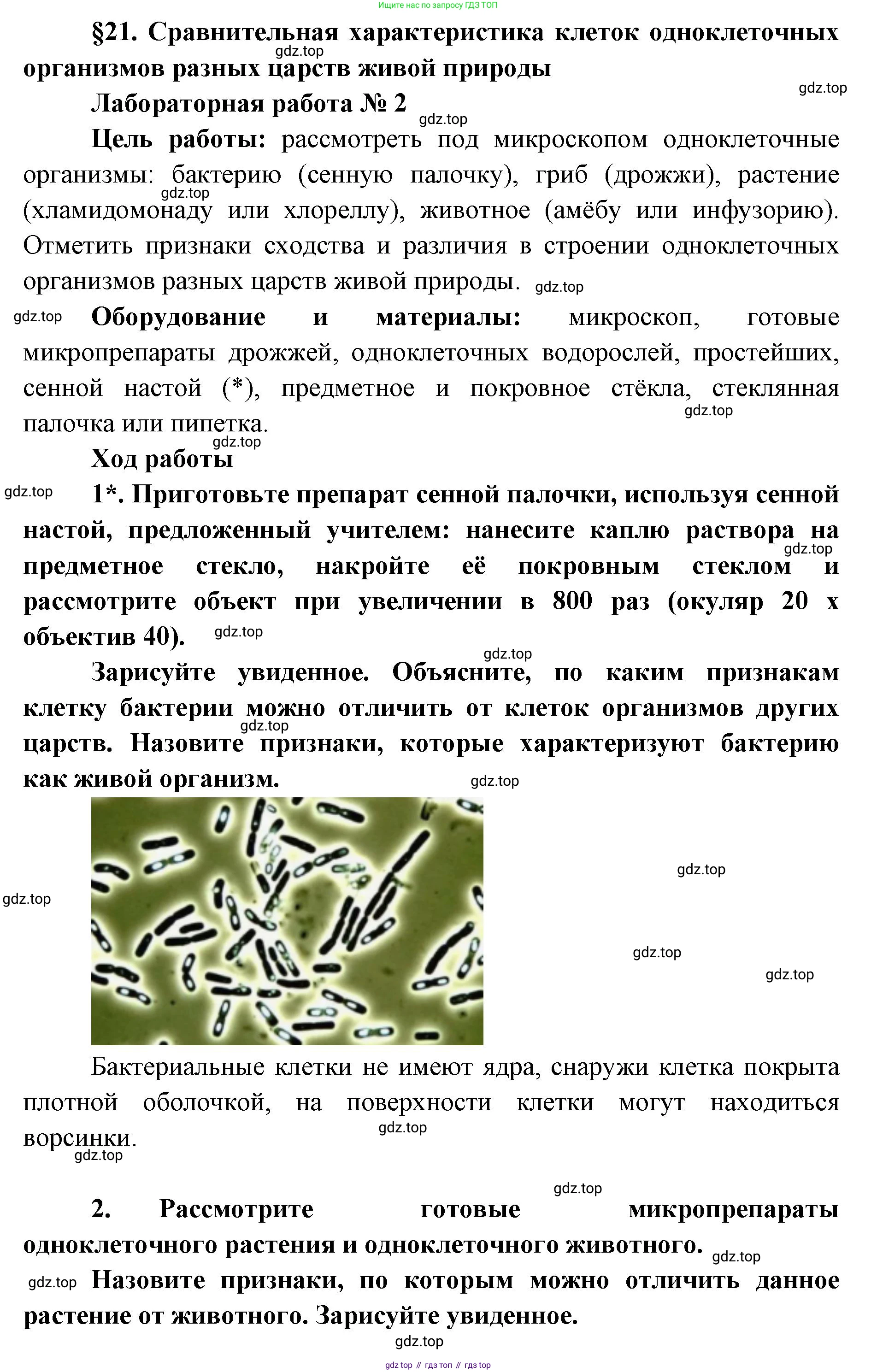 ГДЗ Биология, 9 класс Учебник, авторы: Сухова Тамара Сергеевна, Сарычева Наталия Юрьевна, Шаталова Светлана Петровна, Дмитриева Татьяна Андреевна, издательство Просвещение, Москва, 2021, страница 95, Решение