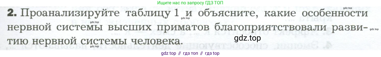Биология, 9 класс Учебник, авторы: Драгомилов Александр Григорьевич, Маш Реми Давидович, издательство Просвещение, Москва, 2021, коричневого цвета, страница 287, номер 2, Условие