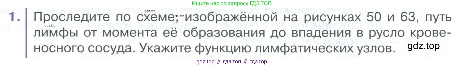 ГДЗ Биология, 9 класс Учебник, авторы: Колесов Дмитрий Васильевич, Маш Реми Давидович, Беляев Иван Николаевич, издательство Просвещение, Москва, 2021, белого цвета, страница 137, номер 1, Условие