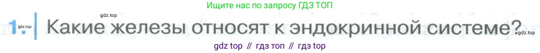 ГДЗ Биология, 9 класс Учебник, авторы: Колесов Дмитрий Васильевич, Маш Реми Давидович, Беляев Иван Николаевич, издательство Просвещение, Москва, 2021, белого цвета, страница 372, номер 1, Условие
