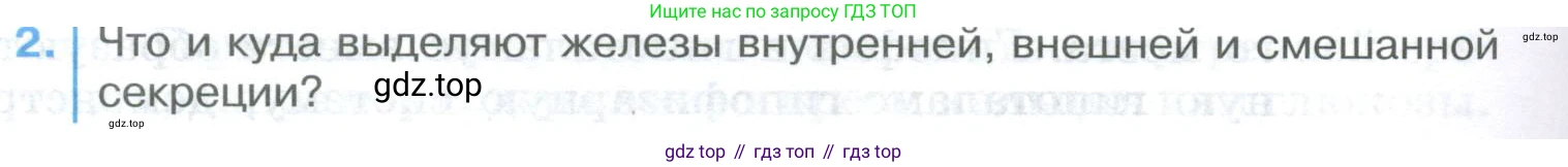 ГДЗ Биология, 9 класс Учебник, авторы: Колесов Дмитрий Васильевич, Маш Реми Давидович, Беляев Иван Николаевич, издательство Просвещение, Москва, 2021, белого цвета, страница 372, номер 2, Условие