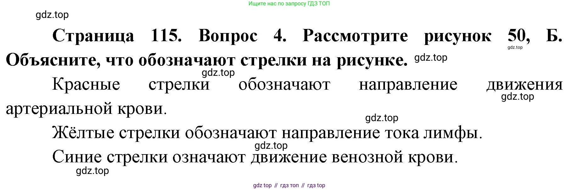 ГДЗ Биология, 9 класс Учебник, авторы: Колесов Дмитрий Васильевич, Маш Реми Давидович, Беляев Иван Николаевич, издательство Просвещение, Москва, 2021, белого цвета, страница 115, номер 4, Решение