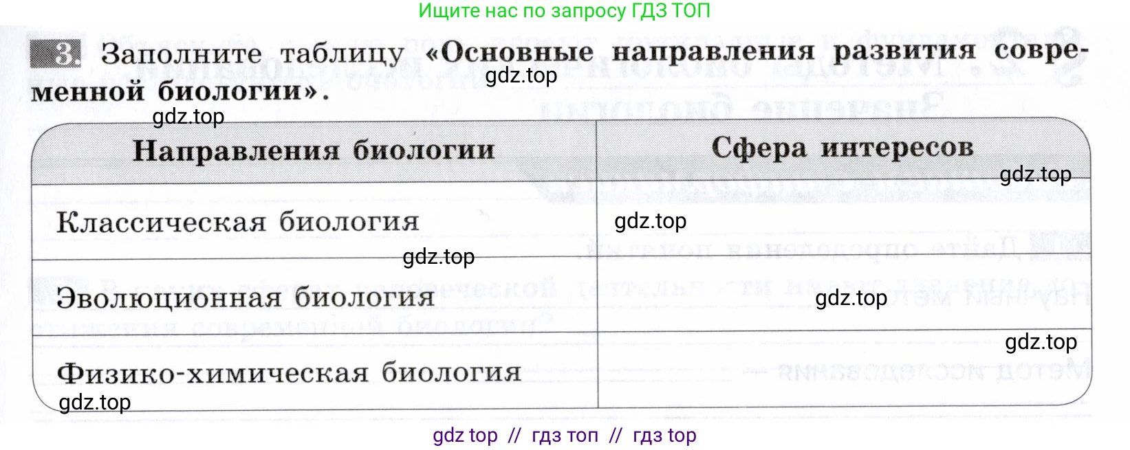 Биология, 9 класс рабочая тетрадь, авторы: Пасечник Владимир Васильевич, Швецов Глеб Геннадьевич, издательство Просвещение, Москва, 2019, страница 5, номер 3, Условие