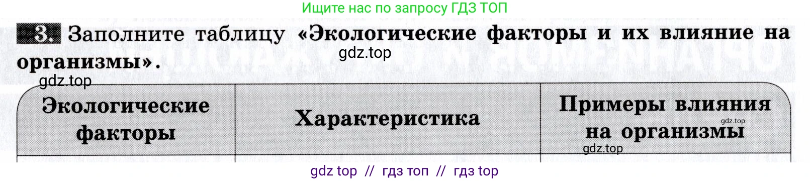 Биология, 9 класс рабочая тетрадь, авторы: Пасечник Владимир Васильевич, Швецов Глеб Геннадьевич, издательство Просвещение, Москва, 2019, страница 102, номер 3, Условие