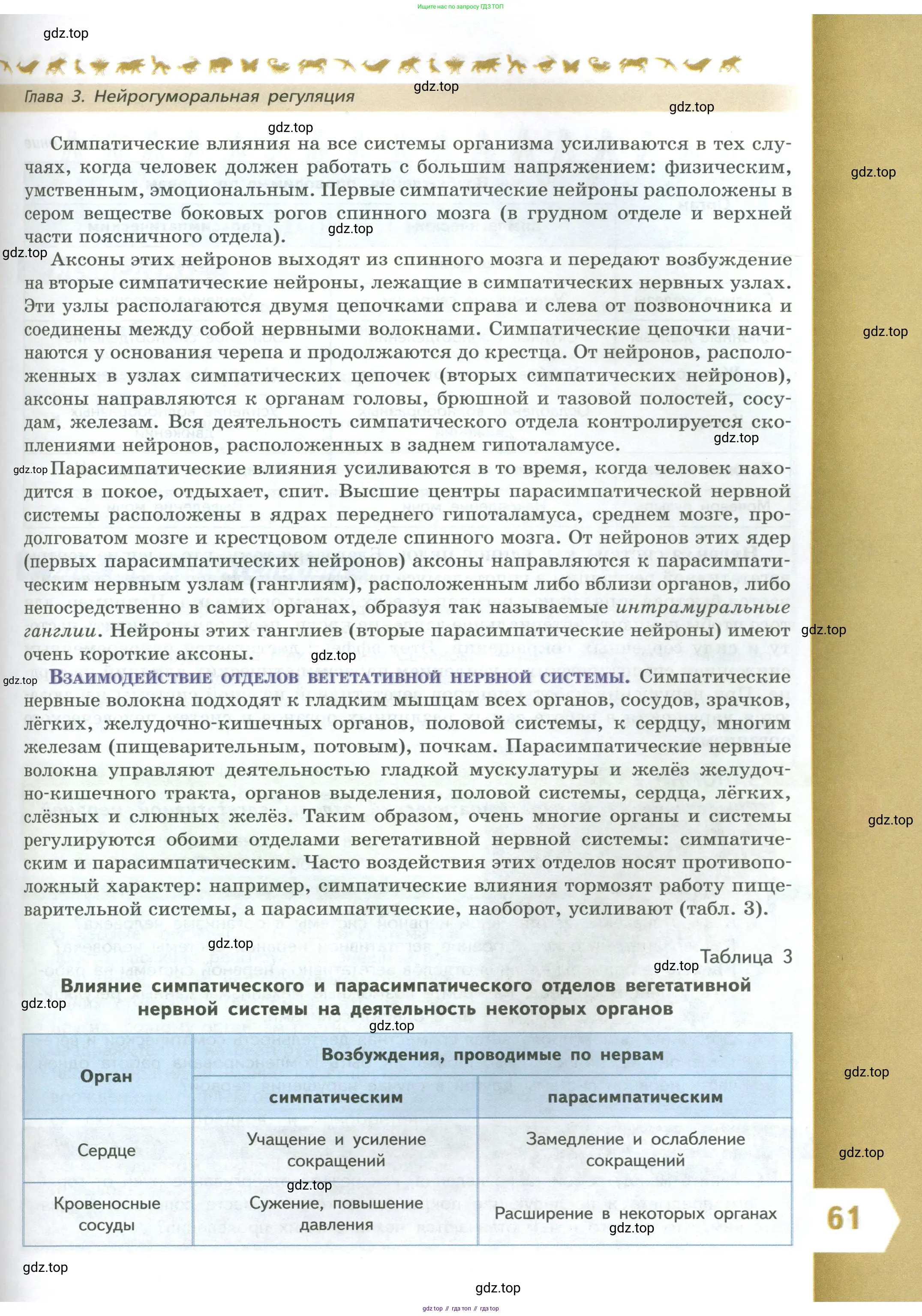 Биология, 9 класс Учебник, авторы: Пасечник Владимир Васильевич, Каменский Андрей Александрович, Швецов Глеб Геннадьевич, Гапонюк Зоя Георгиевна, издательство Просвещение, Москва, 2023, белого цвета, страница 61