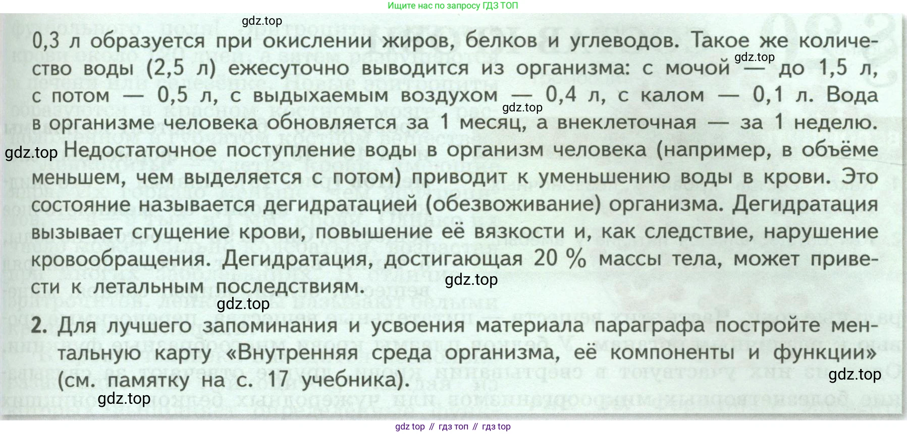 ГДЗ Биология, 9 класс Учебник, авторы: Пасечник Владимир Васильевич, Каменский Андрей Александрович, Швецов Глеб Геннадьевич, Гапонюк Зоя Георгиевна, издательство Просвещение, Москва, 2023, белого цвета, страница 96, Условие (продолжение 2)
