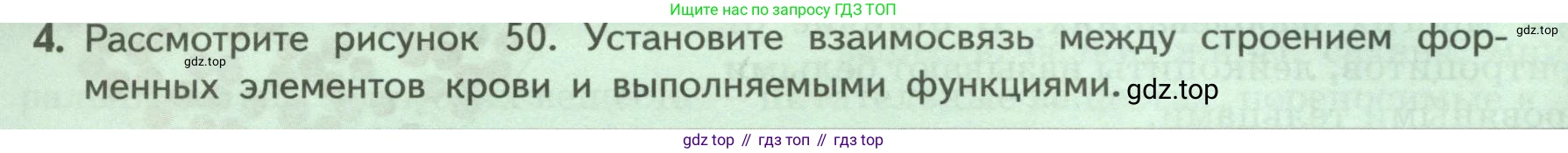 ГДЗ Биология, 9 класс Учебник, авторы: Пасечник Владимир Васильевич, Каменский Андрей Александрович, Швецов Глеб Геннадьевич, Гапонюк Зоя Георгиевна, издательство Просвещение, Москва, 2023, белого цвета, страница 100, номер 4, Условие