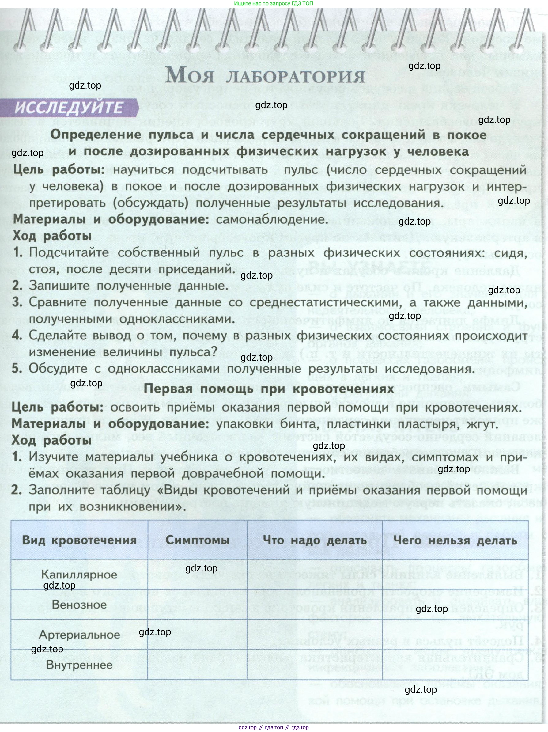 Биология, 9 класс Учебник, авторы: Пасечник Владимир Васильевич, Каменский Андрей Александрович, Швецов Глеб Геннадьевич, Гапонюк Зоя Георгиевна, издательство Просвещение, Москва, 2023, белого цвета, страница 123, Условие