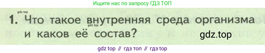 ГДЗ Биология, 9 класс Учебник, авторы: Пасечник Владимир Васильевич, Каменский Андрей Александрович, Швецов Глеб Геннадьевич, Гапонюк Зоя Георгиевна, издательство Просвещение, Москва, 2023, белого цвета, страница 192, номер 1, Условие