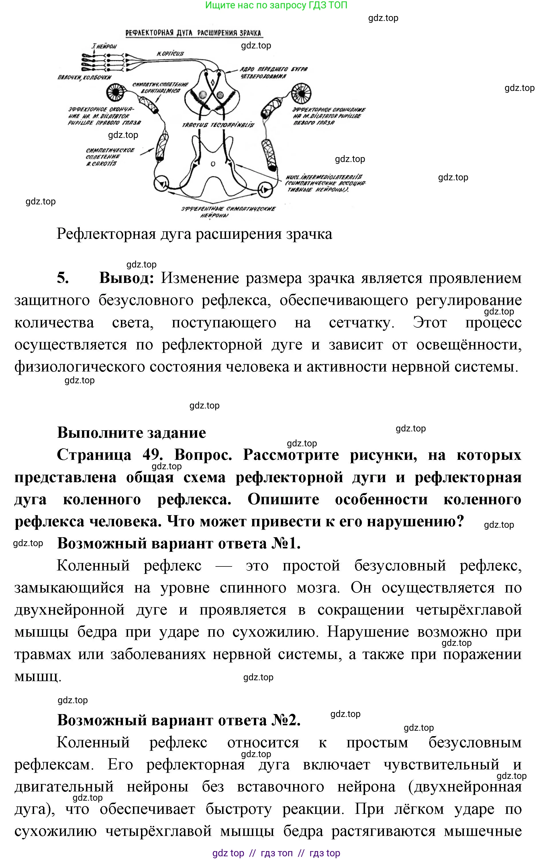 Биология, 9 класс Учебник, авторы: Пасечник Владимир Васильевич, Каменский Андрей Александрович, Швецов Глеб Геннадьевич, Гапонюк Зоя Георгиевна, издательство Просвещение, Москва, 2023, белого цвета, страница 49, Решение 2 (продолжение 3)