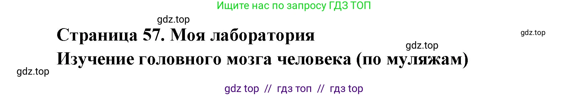 Биология, 9 класс Учебник, авторы: Пасечник Владимир Васильевич, Каменский Андрей Александрович, Швецов Глеб Геннадьевич, Гапонюк Зоя Георгиевна, издательство Просвещение, Москва, 2023, белого цвета, страница 58, Решение 2