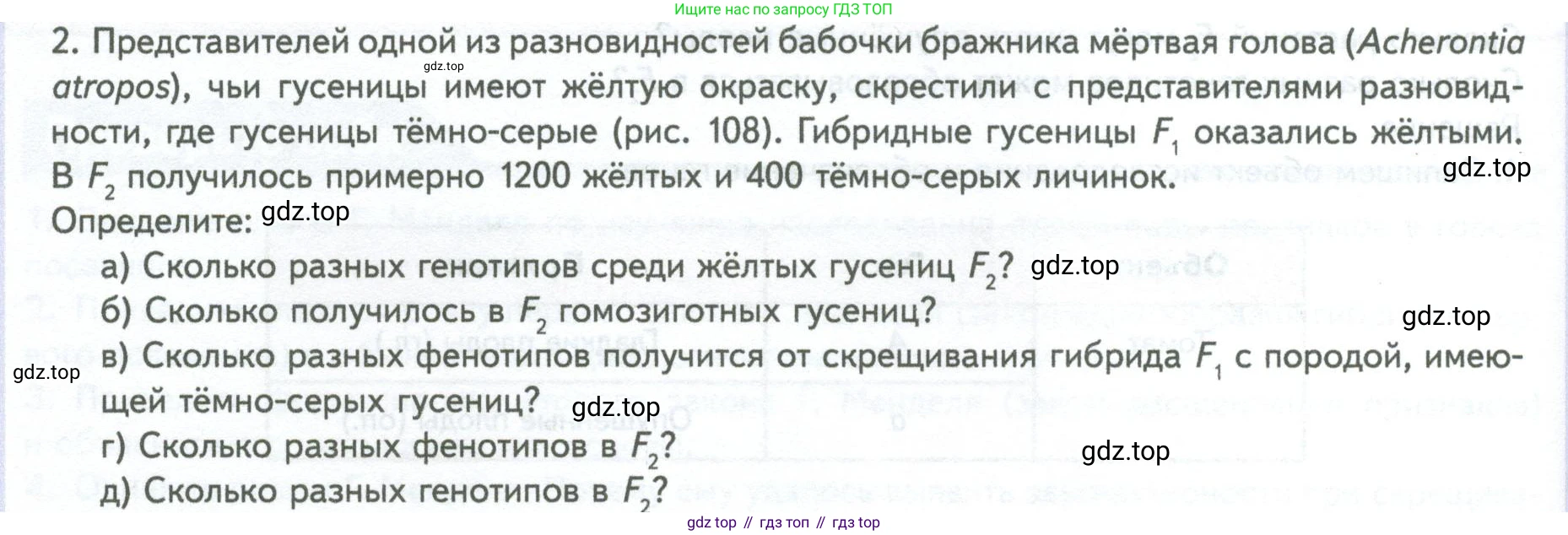 ГДЗ Биология, 10 класс Учебник, авторы: Пасечник Владимир Васильевич, Каменский Андрей Александрович, Рубцов Александр Михайлович, Швецов Глеб Геннадьевич, Абовян Леван Арташесович, Гапонюк Зоя Георгиевна, издательство Просвещение, Москва, 2024, коричневого цвета, Часть 2, страница 162, номер 2, Условие