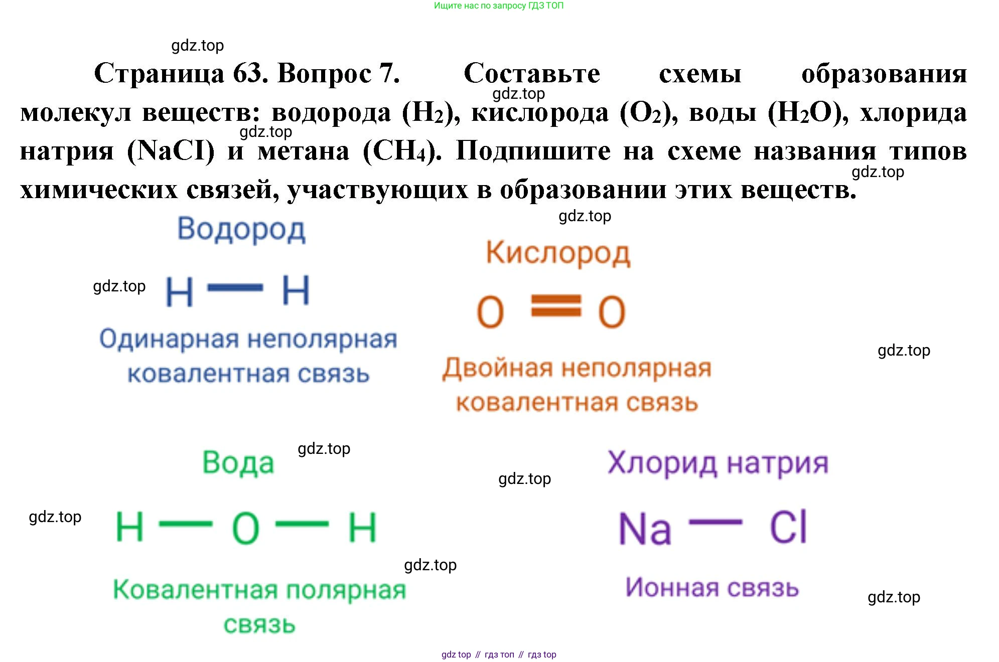 ГДЗ Биология, 10 класс Учебник, авторы: Пасечник Владимир Васильевич, Каменский Андрей Александрович, Рубцов Александр Михайлович, Швецов Глеб Геннадьевич, Абовян Леван Арташесович, Гапонюк Зоя Георгиевна, издательство Просвещение, Москва, 2024, коричневого цвета, Часть 1, страница 63, номер 7, Решение