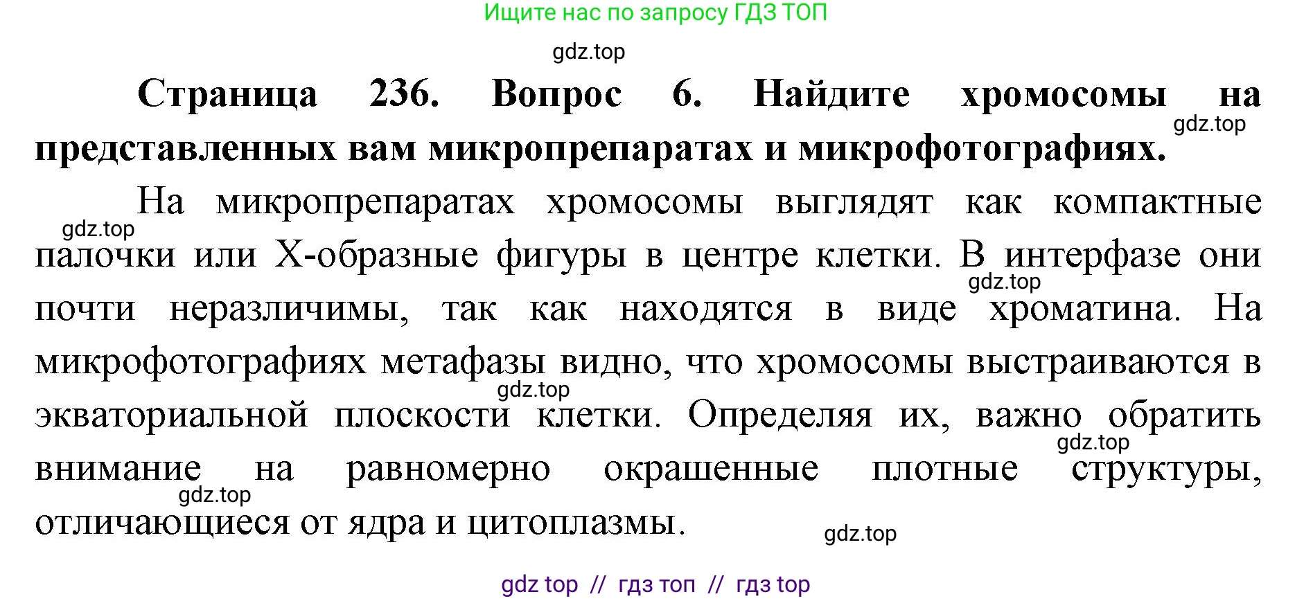 Биология, 10 класс Учебник, авторы: Пасечник Владимир Васильевич, Каменский Андрей Александрович, Рубцов Александр Михайлович, Швецов Глеб Геннадьевич, Абовян Леван Арташесович, Гапонюк Зоя Георгиевна, издательство Просвещение, Москва, 2024, коричневого цвета, Часть 1, страница 236, номер 6, Решение2