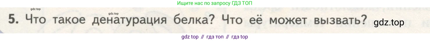 ГДЗ Биология, 10 класс Учебник, авторы: Пасечник Владимир Васильевич, Каменский Андрей Александрович, Рубцов Александр Михайлович, Швецов Глеб Геннадьевич, Гапонюк Зоя Георгиевна, издательство Просвещение, Москва, 2018, зелёного цвета, страница 74, номер 5, Условие