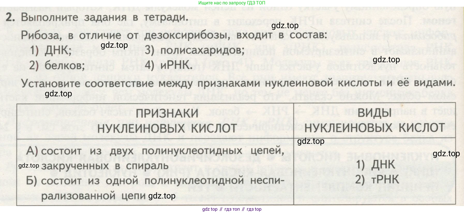 ГДЗ Биология, 10 класс Учебник, авторы: Пасечник Владимир Васильевич, Каменский Андрей Александрович, Рубцов Александр Михайлович, Швецов Глеб Геннадьевич, Гапонюк Зоя Георгиевна, издательство Просвещение, Москва, 2018, зелёного цвета, страница 90, номер 2, Условие