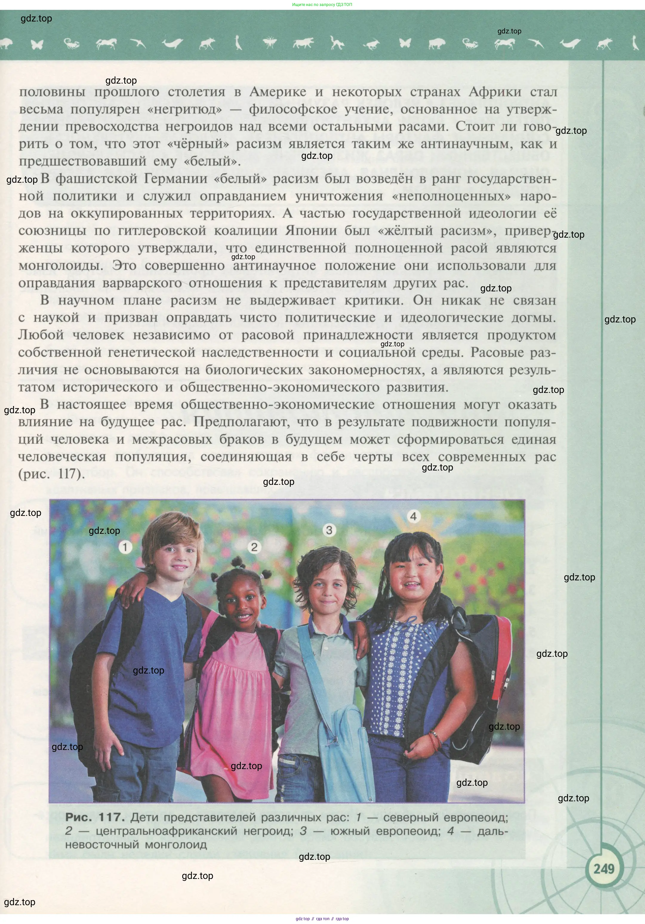 Биология, 11 класс Учебник, авторы: Пасечник Владимир Васильевич, Каменский Андрей Александрович, Рубцов Александр Михайлович, Швецов Глеб Геннадьевич, Гапонюк Зоя Георгиевна, издательство Просвещение, Москва, 2018, страница 249