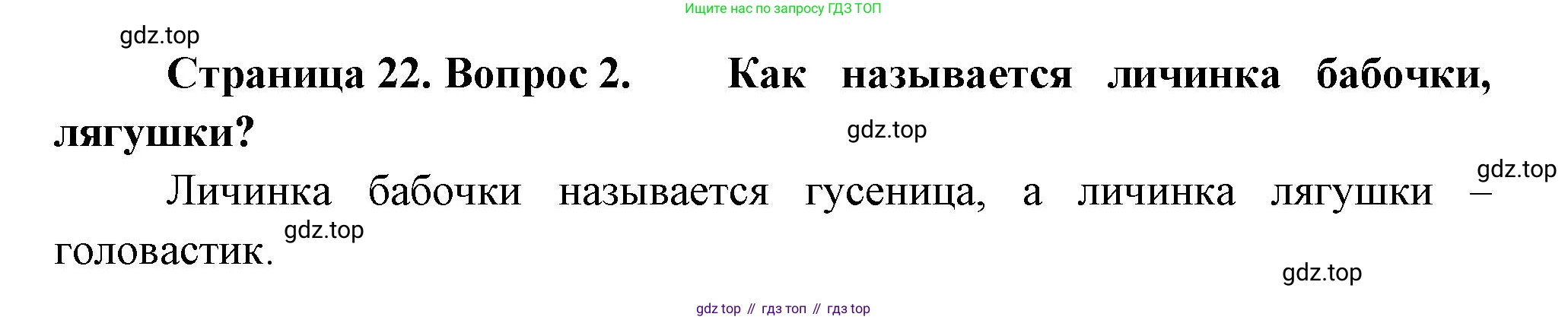 ГДЗ Биология, 11 класс Учебник, авторы: Пасечник Владимир Васильевич, Каменский Андрей Александрович, Рубцов Александр Михайлович, Швецов Глеб Геннадьевич, Гапонюк Зоя Георгиевна, издательство Просвещение, Москва, 2018, страница 22, номер 2, Решение