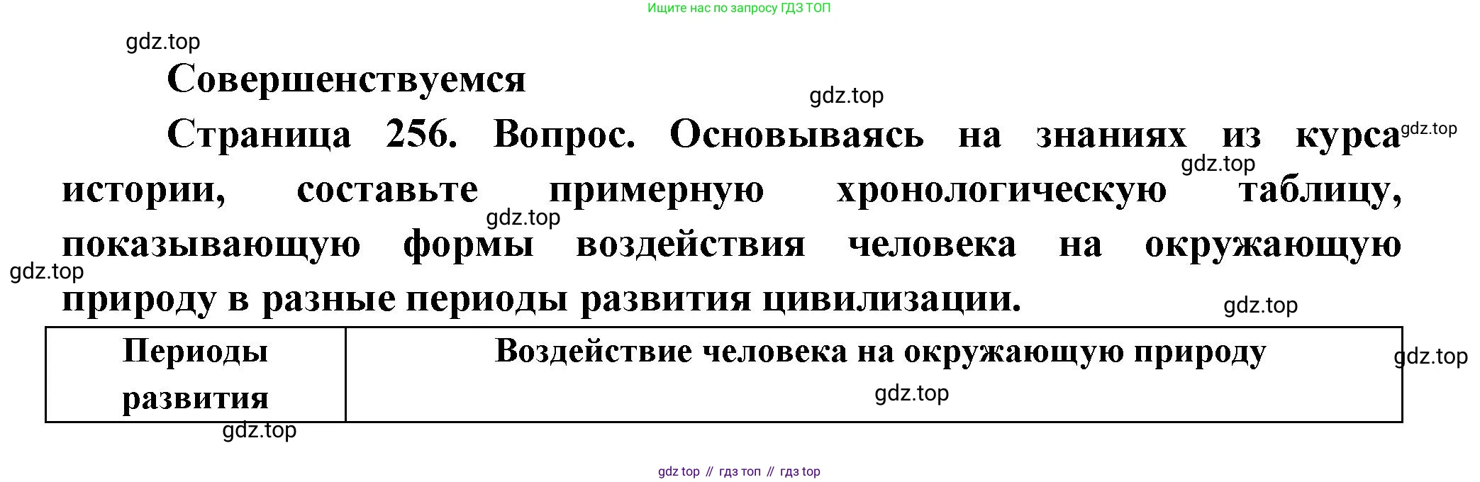 Биология, 11 класс Учебник, авторы: Пасечник Владимир Васильевич, Каменский Андрей Александрович, Рубцов Александр Михайлович, Швецов Глеб Геннадьевич, Гапонюк Зоя Георгиевна, издательство Просвещение, Москва, 2018, страница 256, Решение