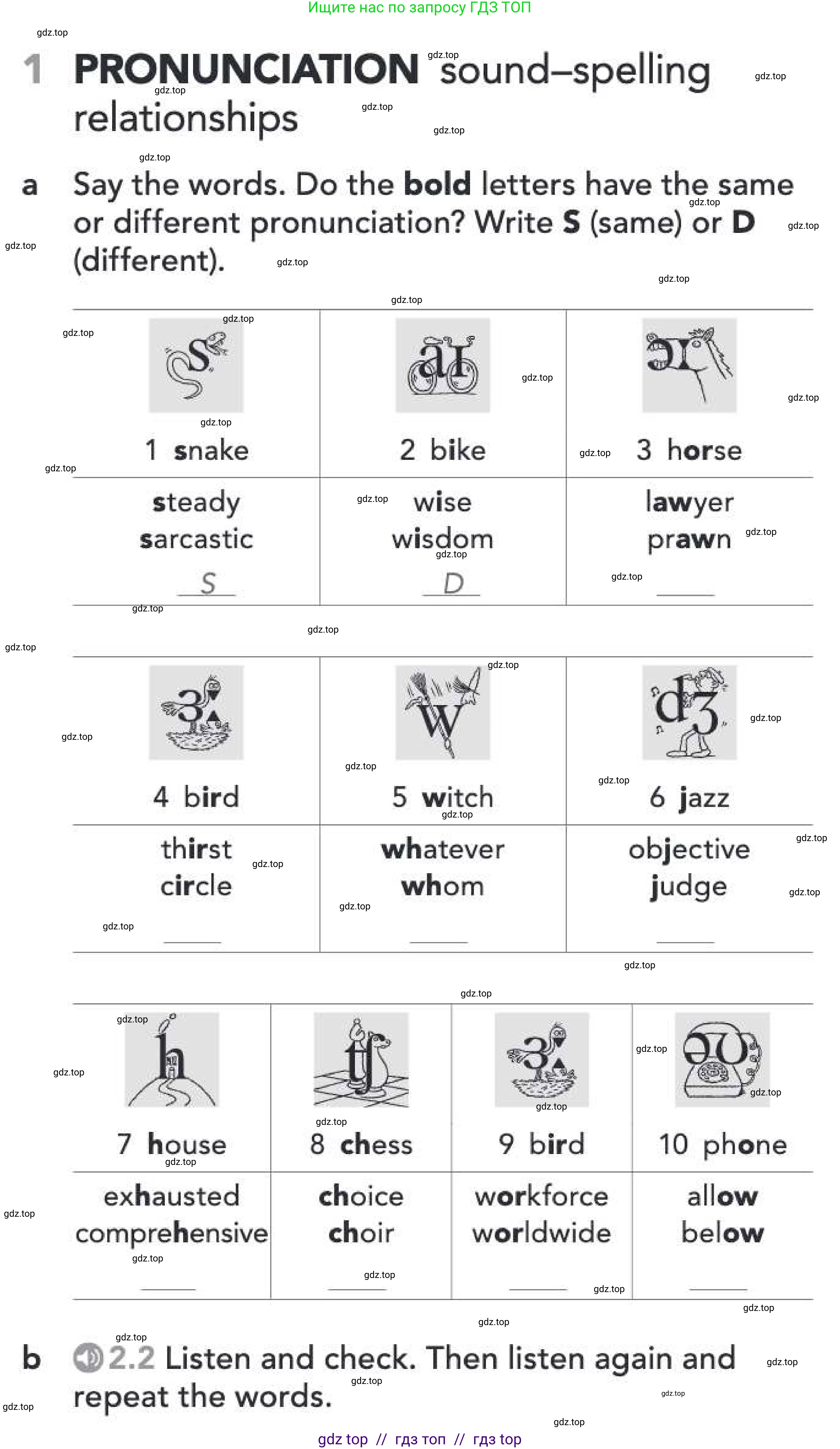 Английский язык (english), 5-11 класс Рабочая тетрадь (workbook), авторы: Latham-Koenig Christina, Oxenden Clive, Lambert Jerry, Chomacki Kate, Hudson Jane, издательство Oxford University Press, Москва, 2019, бирюзового цвета, страница 15, номер 1, Условие