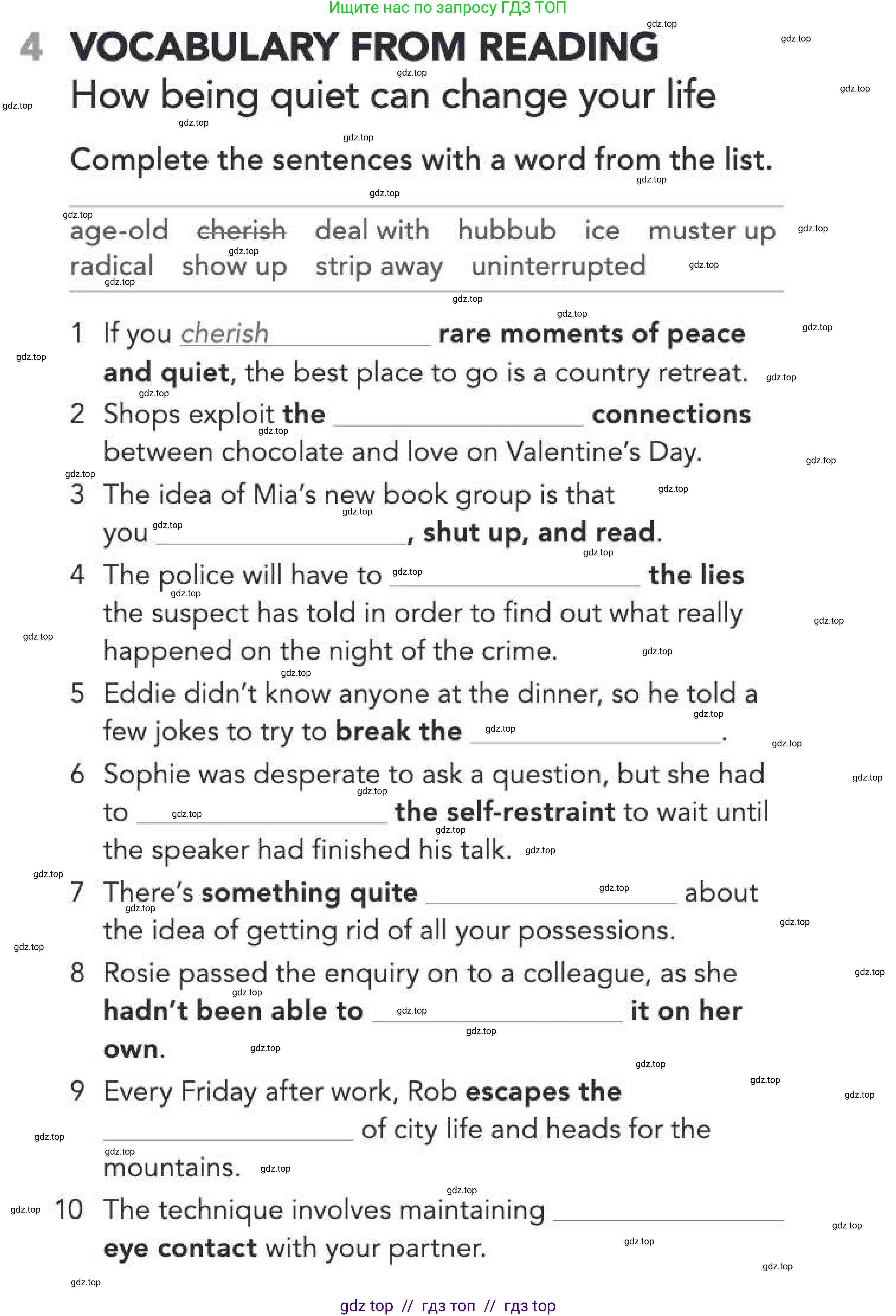 Английский язык (english), 5-11 класс Рабочая тетрадь (workbook), авторы: Latham-Koenig Christina, Oxenden Clive, Lambert Jerry, Chomacki Kate, Hudson Jane, издательство Oxford University Press, Москва, 2019, бирюзового цвета, страница 31, номер 4, Условие