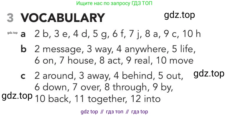 Английский язык (english), 5-11 класс Рабочая тетрадь (workbook), авторы: Latham-Koenig Christina, Oxenden Clive, Lambert Jerry, Chomacki Kate, Hudson Jane, издательство Oxford University Press, Москва, 2019, бирюзового цвета, страница 18, номер 3, Answers