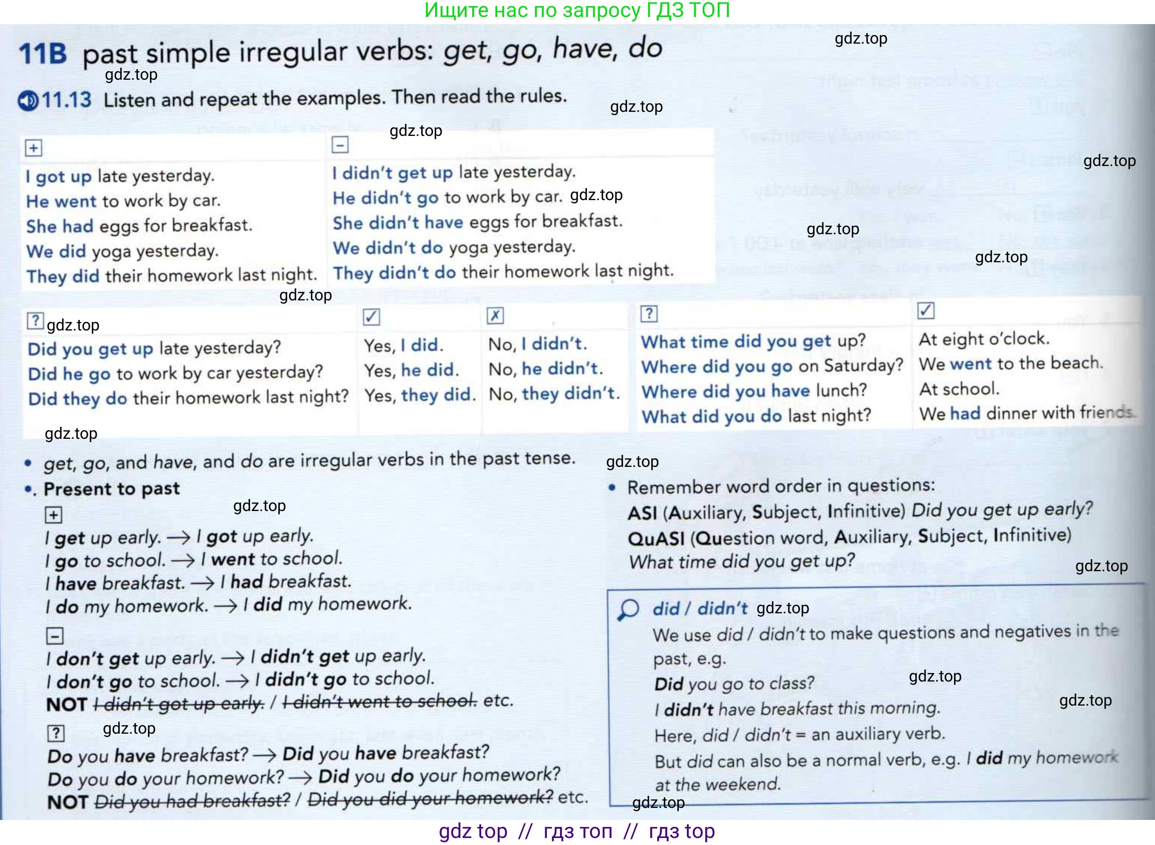 Английский язык (english), 5 класс Учебник (Student's book), авторы: Latham-Koenig Christina, Oxenden Clive, Lambert Jerry, издательство Oxford University Press, Москва, 2019, белого цвета, страница 68, номер 3, Условие (продолжение 2)