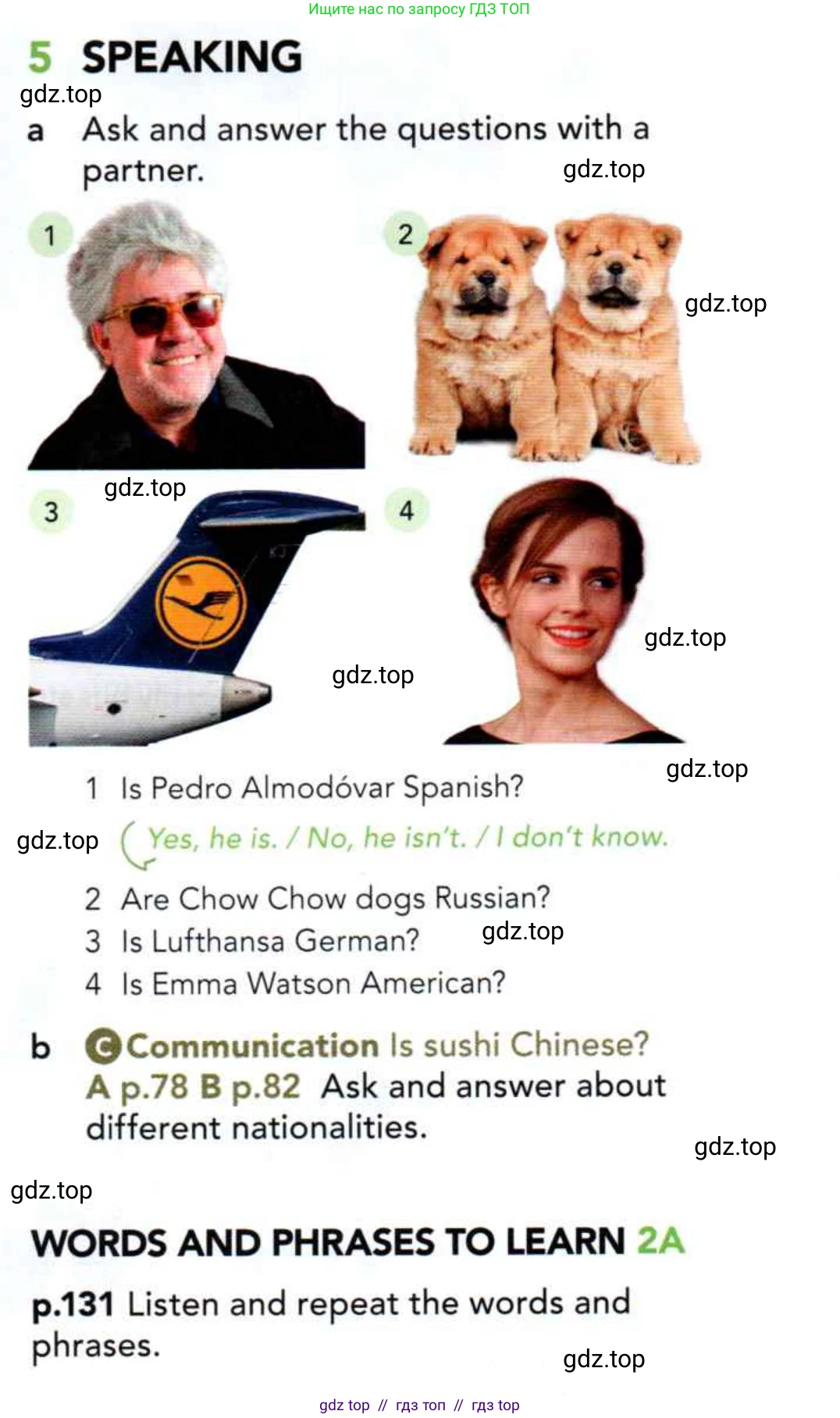 Английский язык (english), 5 класс Учебник (Student's book), авторы: Latham-Koenig Christina, Oxenden Clive, Lambert Jerry, издательство Oxford University Press, Москва, 2019, белого цвета, страница 13, номер 5, Условие