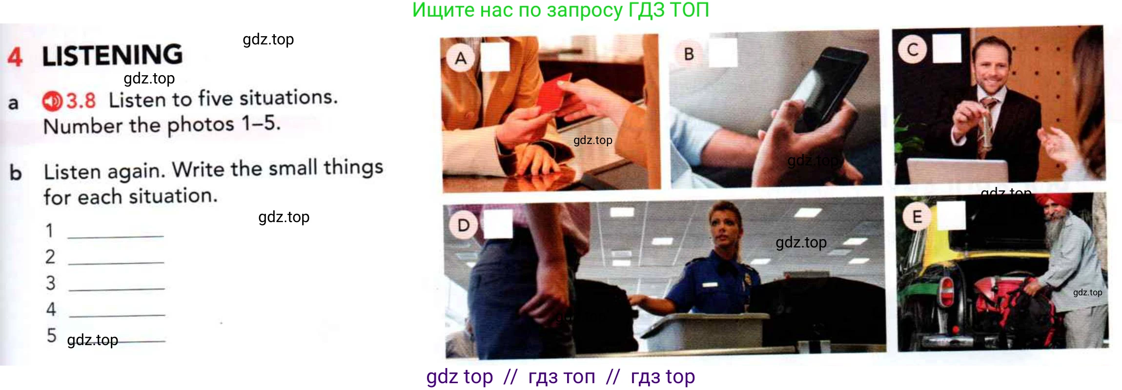 Английский язык (english), 5 класс Учебник (Student's book), авторы: Latham-Koenig Christina, Oxenden Clive, Lambert Jerry, издательство Oxford University Press, Москва, 2019, белого цвета, страница 19, номер 4, Условие