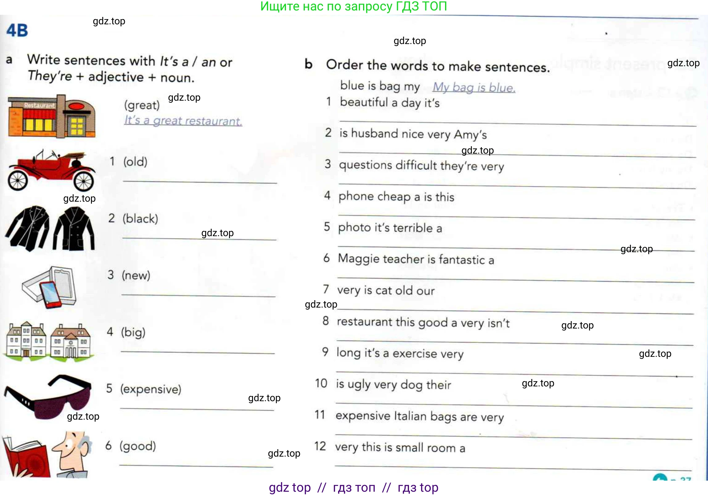 Английский язык (english), 5 класс Учебник (Student's book), авторы: Latham-Koenig Christina, Oxenden Clive, Lambert Jerry, издательство Oxford University Press, Москва, 2019, белого цвета, страница 27, номер 2, Условие (продолжение 3)