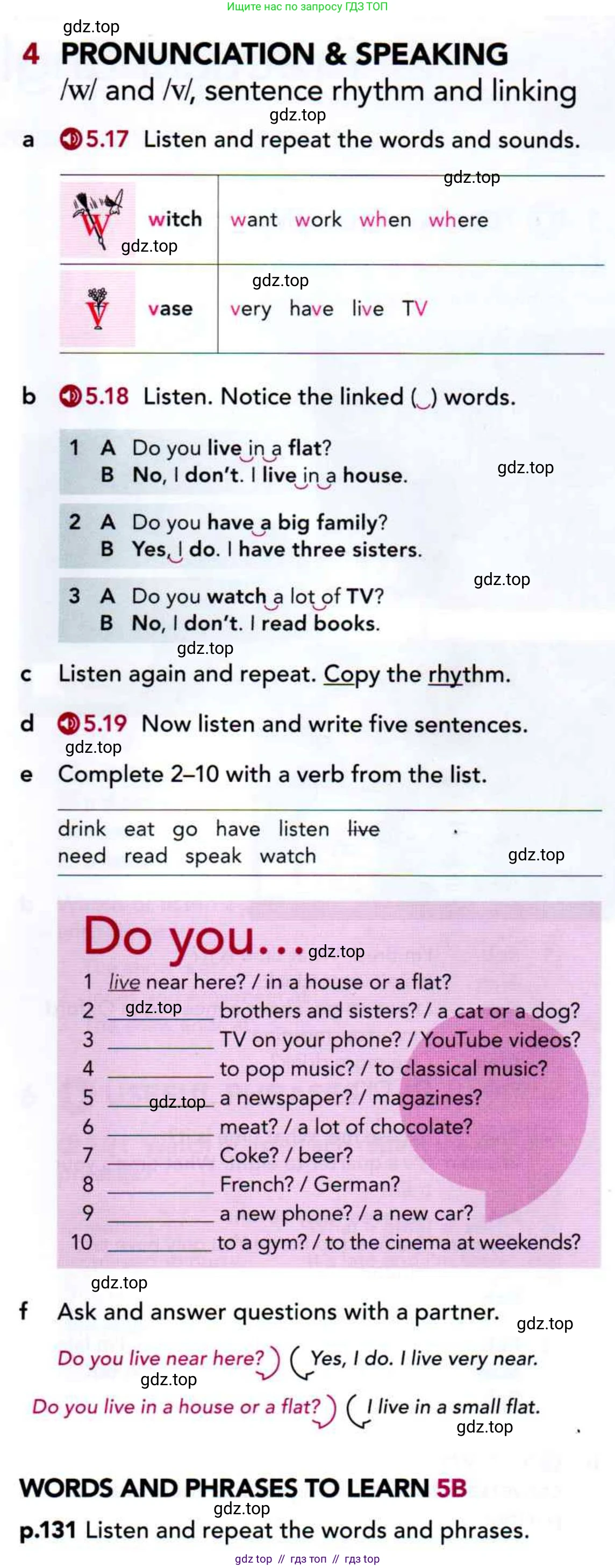 Английский язык (english), 5 класс Учебник (Student's book), авторы: Latham-Koenig Christina, Oxenden Clive, Lambert Jerry, издательство Oxford University Press, Москва, 2019, белого цвета, страница 33, номер 4, Условие
