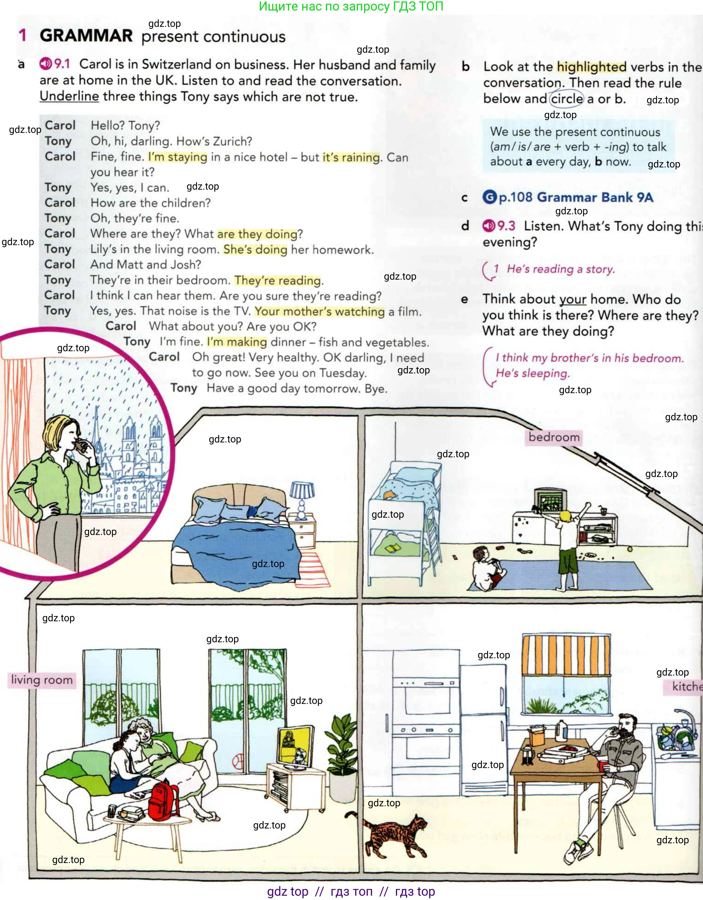 Английский язык (english), 5 класс Учебник (Student's book), авторы: Latham-Koenig Christina, Oxenden Clive, Lambert Jerry, издательство Oxford University Press, Москва, 2019, белого цвета, страница 54, номер 1, Условие