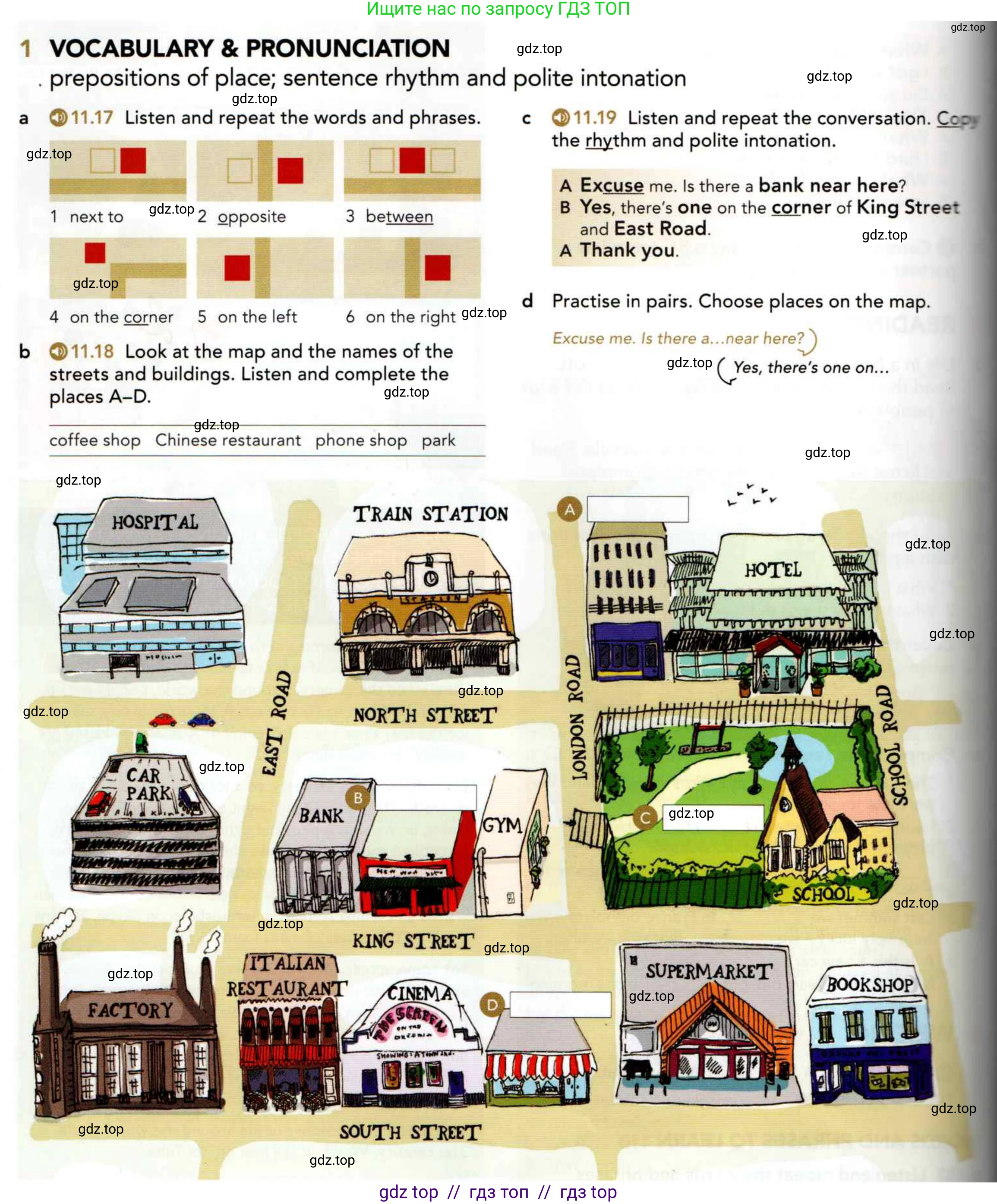 Английский язык (english), 5 класс Учебник (Student's book), авторы: Latham-Koenig Christina, Oxenden Clive, Lambert Jerry, издательство Oxford University Press, Москва, 2019, белого цвета, страница 70, номер 1, Условие
