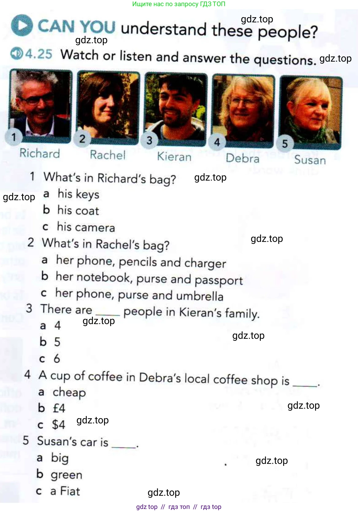 Английский язык (english), 5 класс Учебник (Student's book), авторы: Latham-Koenig Christina, Oxenden Clive, Lambert Jerry, издательство Oxford University Press, Москва, 2019, белого цвета, страница 29, Условие
