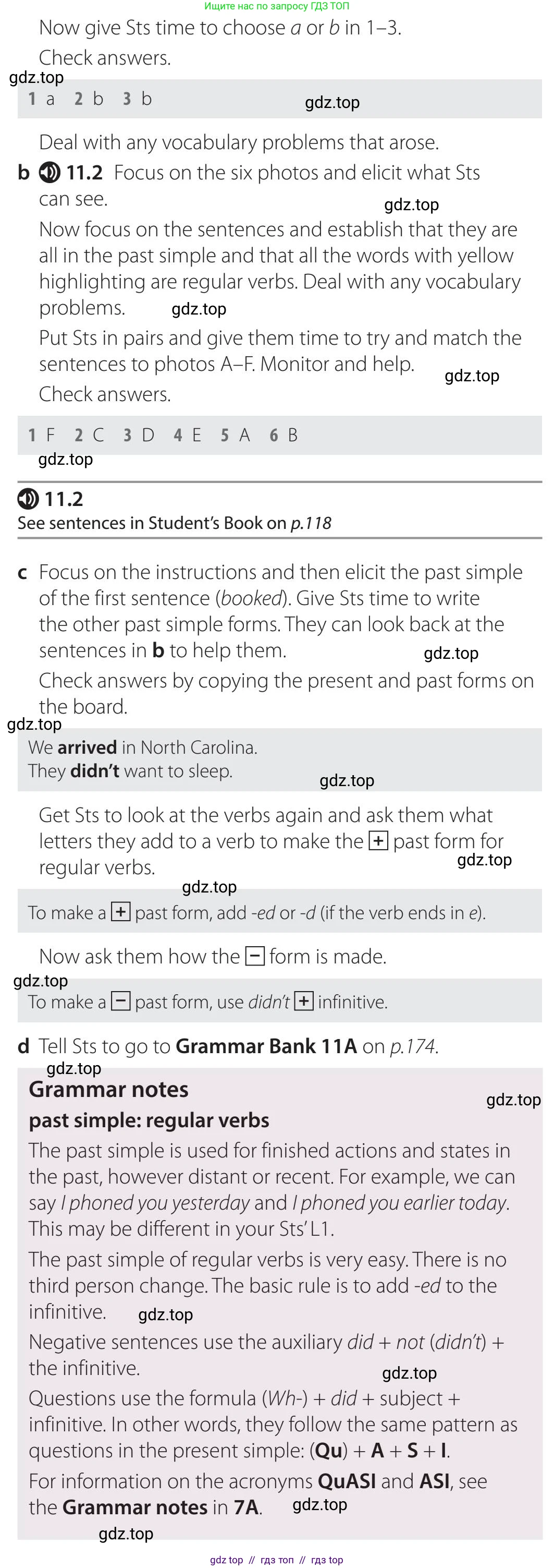 Английский язык (english), 5 класс Учебник (Student's book), авторы: Latham-Koenig Christina, Oxenden Clive, Lambert Jerry, издательство Oxford University Press, Москва, 2019, белого цвета, страница 66, номер 1, Teacer's Guide (продолжение 2)