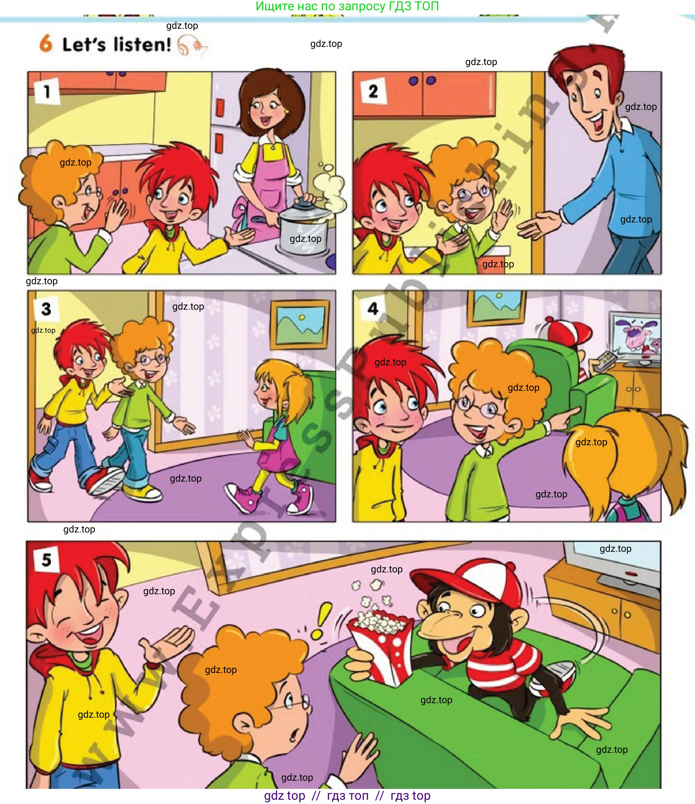 Английский язык (english), 1 класс Учебник (Pupil's book), авторы: Дули Дженни (Dooley Jenny), Эванс Вирджиния (Evans Virginia), Оби Боб (Obee Bob), издательство Express Publishing, Алматы, 2016, голубого цвета, страница 7, номер 6, Условие