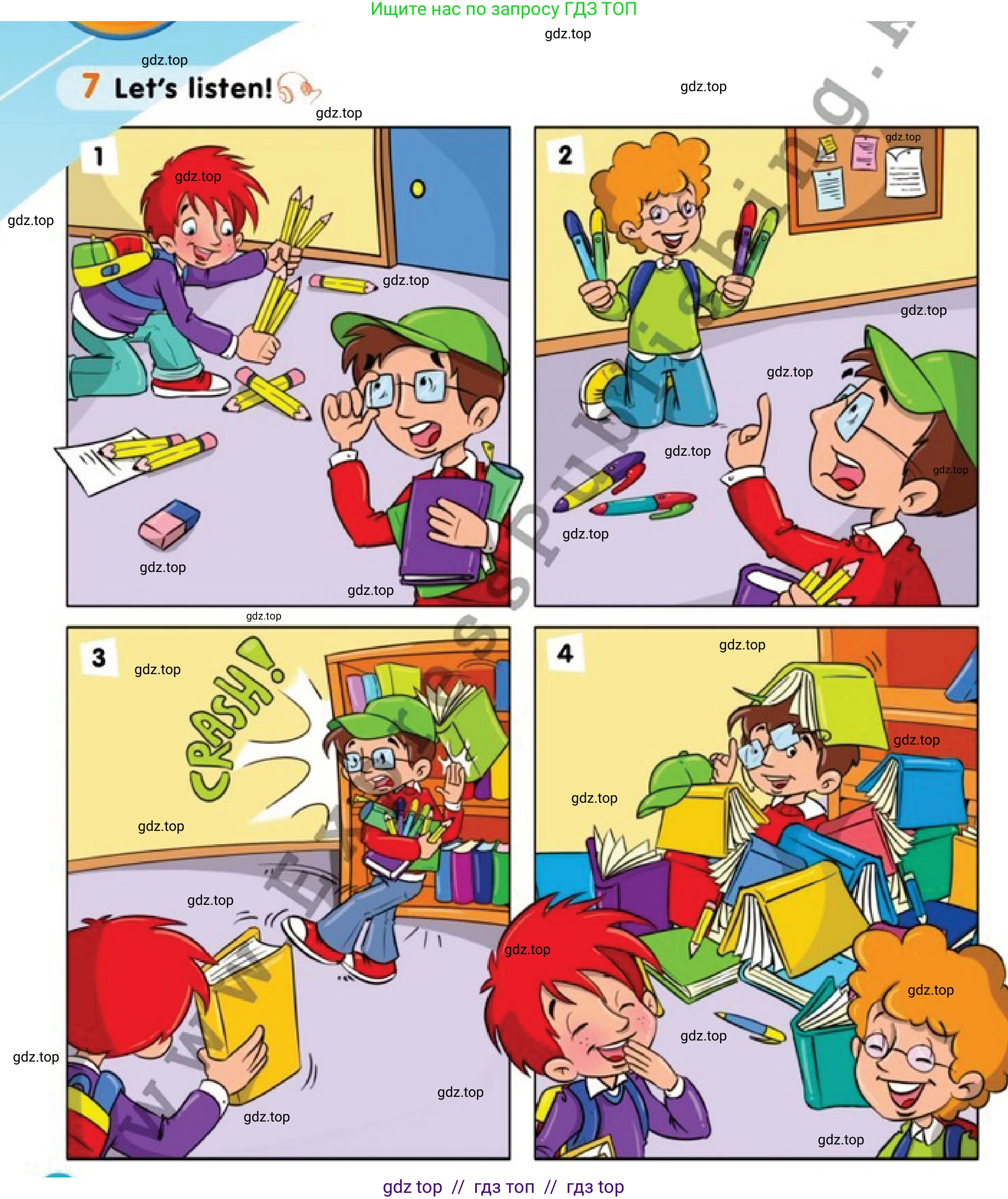 Английский язык (english), 1 класс Учебник (Pupil's book), авторы: Дули Дженни (Dooley Jenny), Эванс Вирджиния (Evans Virginia), Оби Боб (Obee Bob), издательство Express Publishing, Алматы, 2016, голубого цвета, страница 22, номер 7, Условие