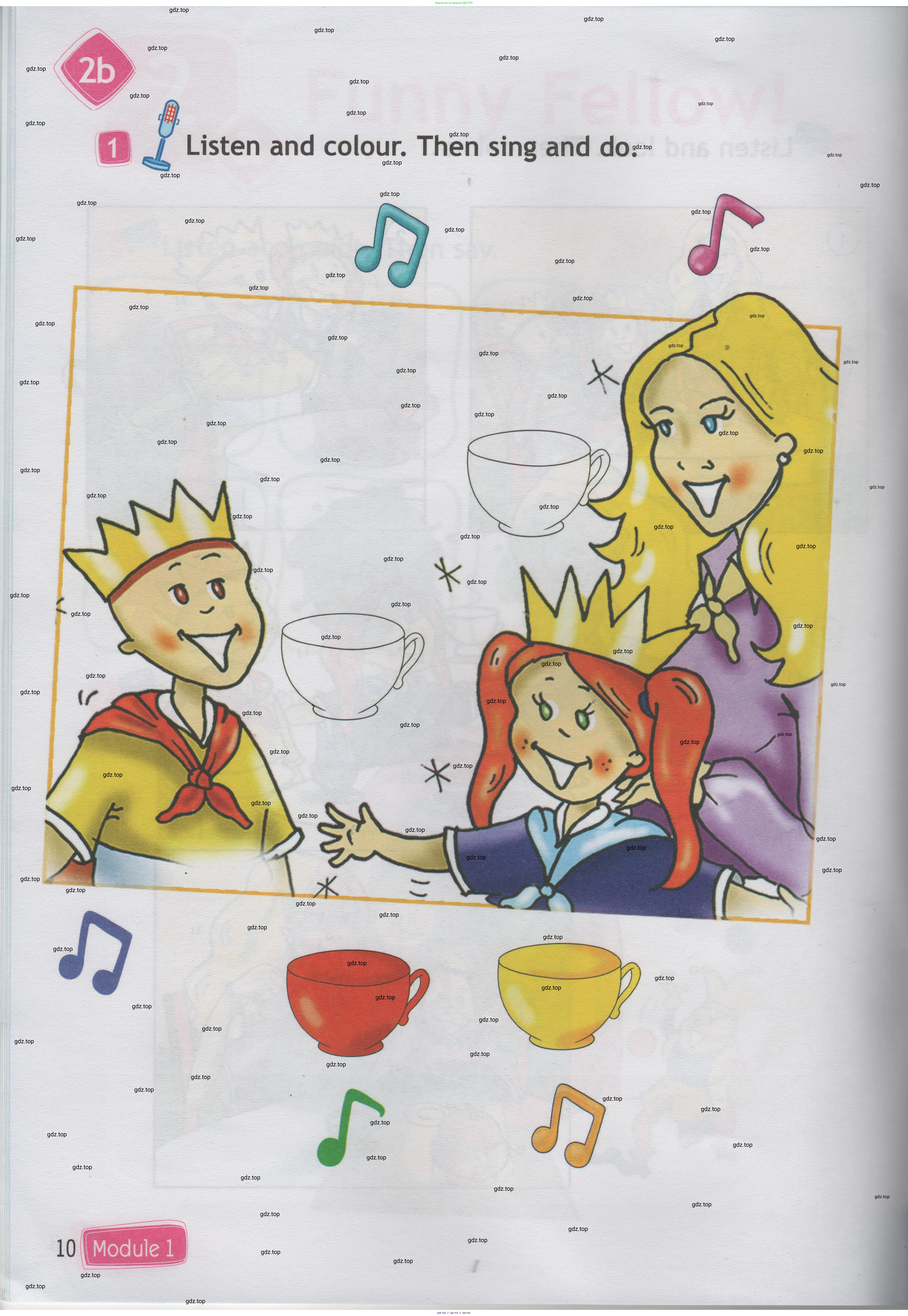 Английский язык (english), 1 класс Учебник (Student's book), авторы: Быкова Надежда Ильинична (Bykova Nadezhda), Дули Дженни (Dooley Jenny), Поспелова Марина Давидовна (Pospelova Marina), Эванс Вирджиния (Evans Virginia), издательство Просвещение, Москва, 2019, страница 10