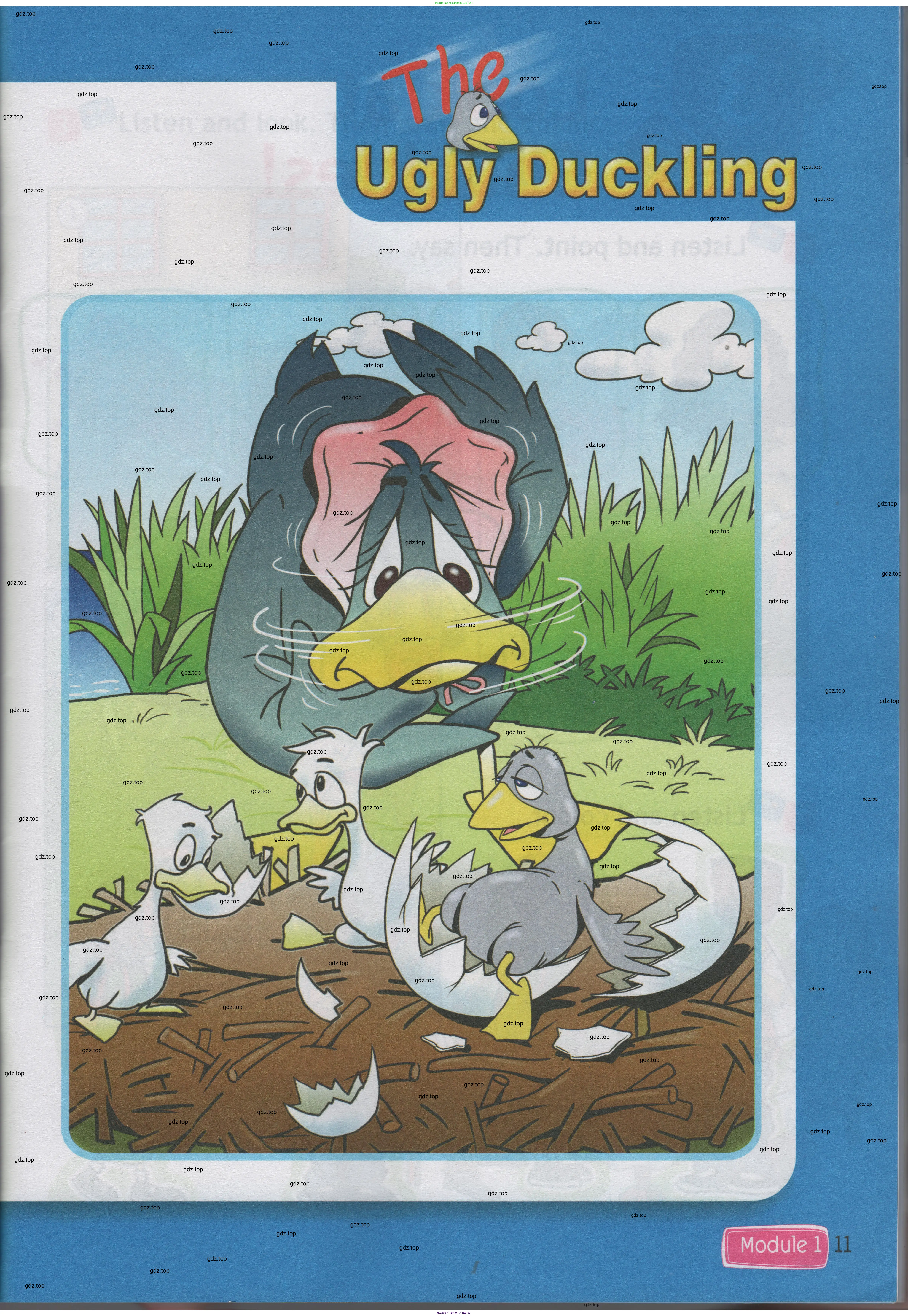 Английский язык (english), 1 класс Учебник (Student's book), авторы: Быкова Надежда Ильинична (Bykova Nadezhda), Дули Дженни (Dooley Jenny), Поспелова Марина Давидовна (Pospelova Marina), Эванс Вирджиния (Evans Virginia), издательство Просвещение, Москва, 2019, страница 11