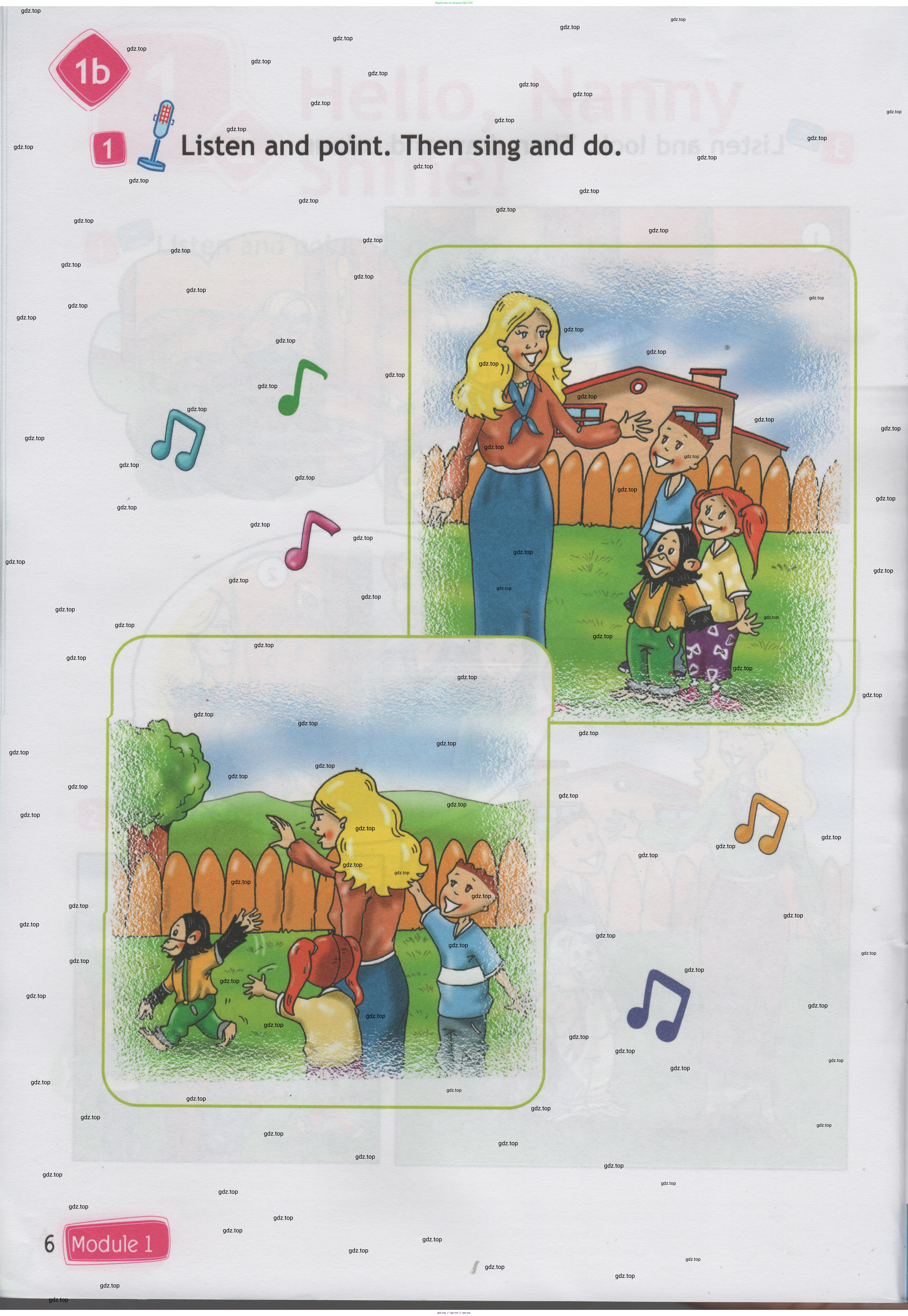 Английский язык (english), 1 класс Учебник (Student's book), авторы: Быкова Надежда Ильинична (Bykova Nadezhda), Дули Дженни (Dooley Jenny), Поспелова Марина Давидовна (Pospelova Marina), Эванс Вирджиния (Evans Virginia), издательство Просвещение, Москва, 2019, страница 6