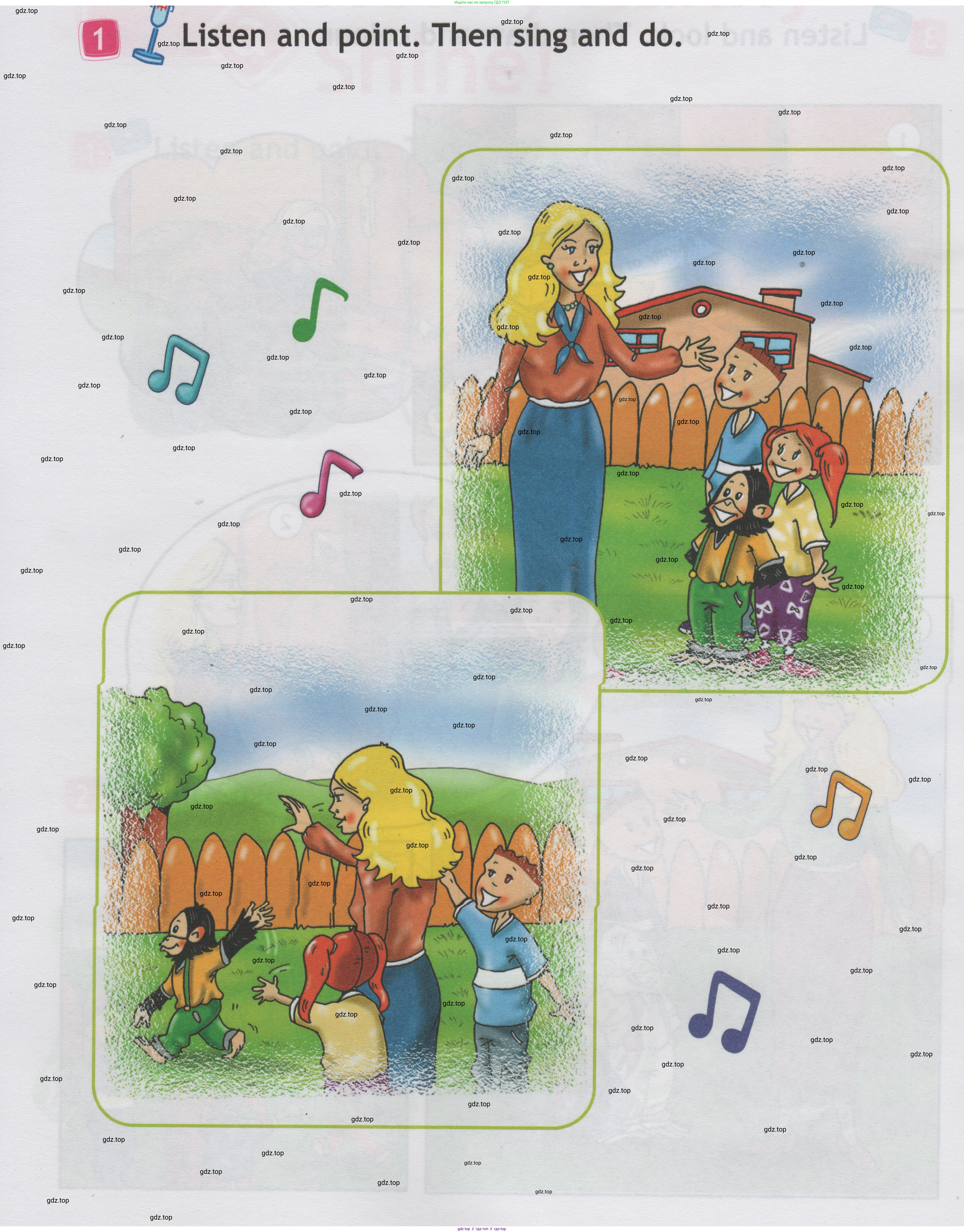 Английский язык (english), 1 класс Учебник (Student's book), авторы: Быкова Надежда Ильинична (Bykova Nadezhda), Дули Дженни (Dooley Jenny), Поспелова Марина Давидовна (Pospelova Marina), Эванс Вирджиния (Evans Virginia), издательство Просвещение, Москва, 2019, страница 6, номер 1, Условие